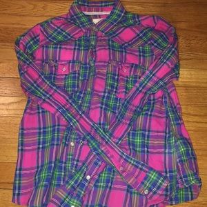 Hollister Flannel lightweight shirt